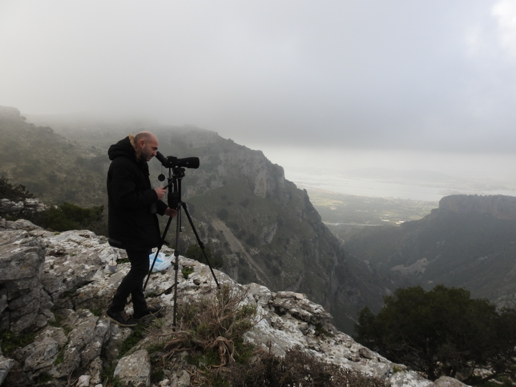 Καταγραφές όρνιων όρος Αράκυνθος